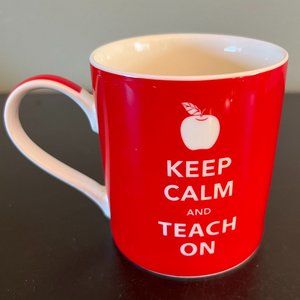 KEEP CALM AND TEACH ON Mug ~ Back-to-School Teacher Appreciation Gift